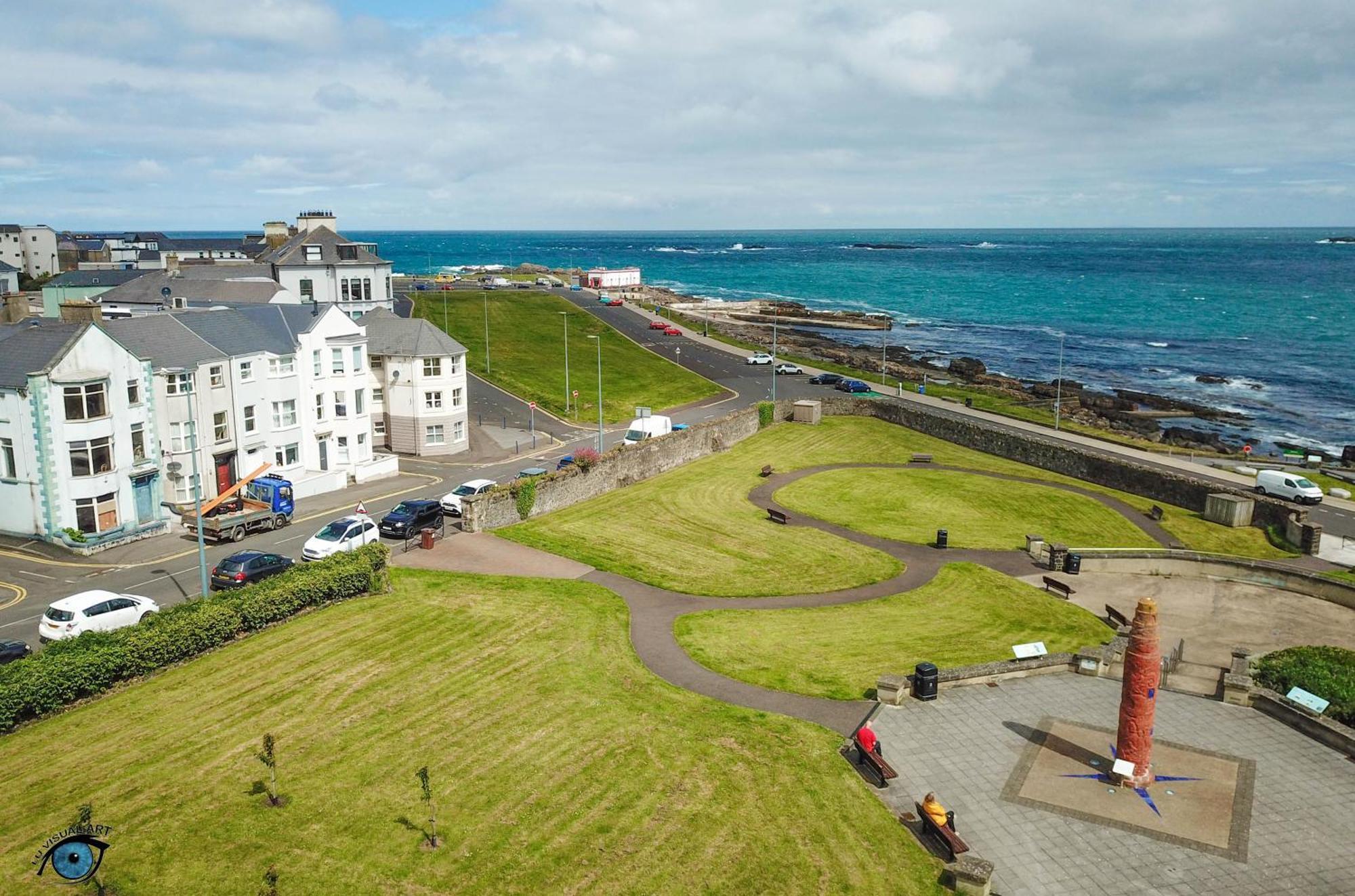 Mervue Apartment, 4 Causeway View, Portrush Exteriör bild